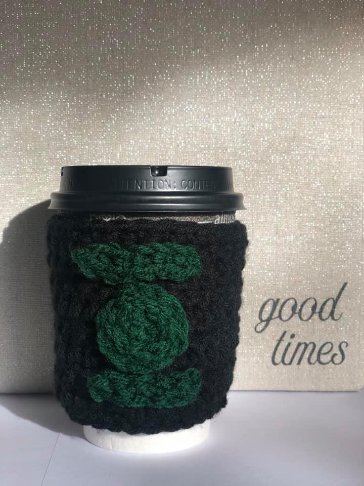 CoffeeCup Cozies (Herringbone Style) - Crochet "On-the-Go"