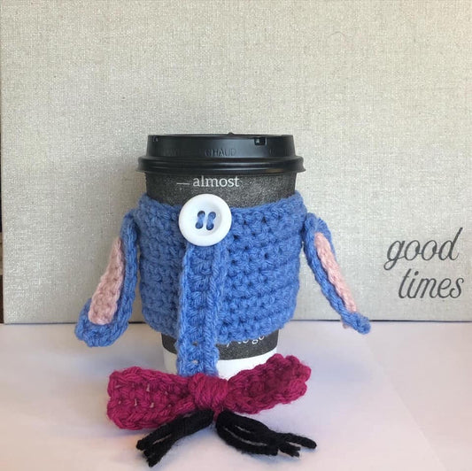 4Kids - CocoaCup Cozies (Eeyore inspired) - Crochet "On-the-Go"