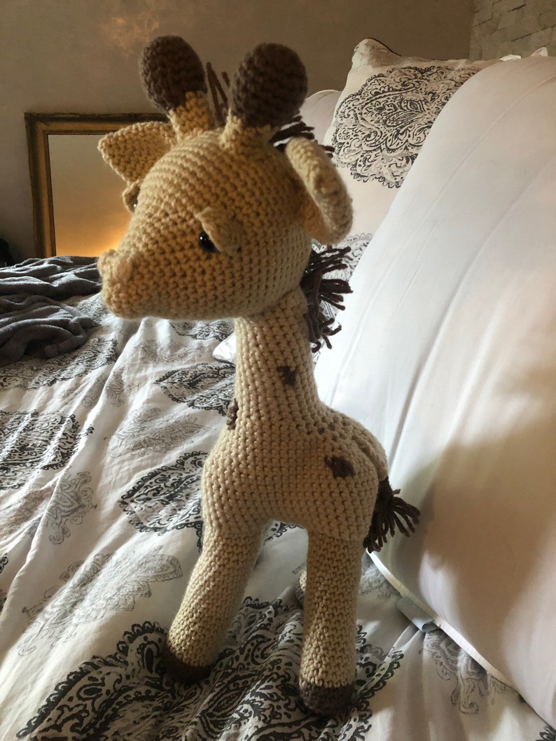 Joey the Giraffe - Crochet Plush Toy