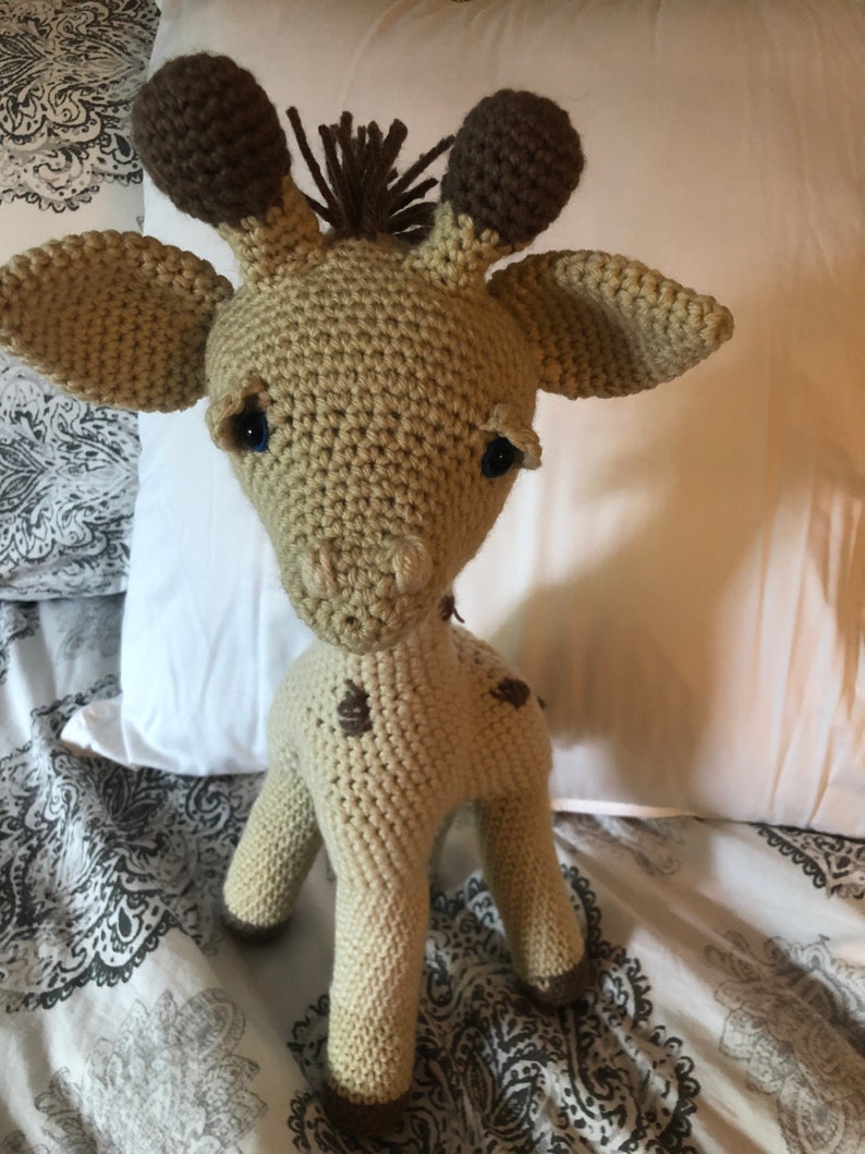 Joey the Giraffe - Crochet Plush Toy