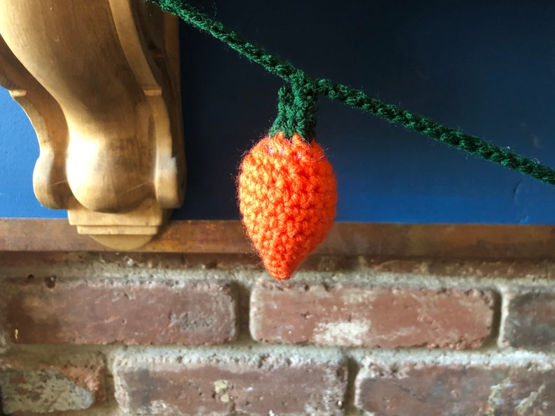 Handmade Christmas Light Garlands - Crochet Decor