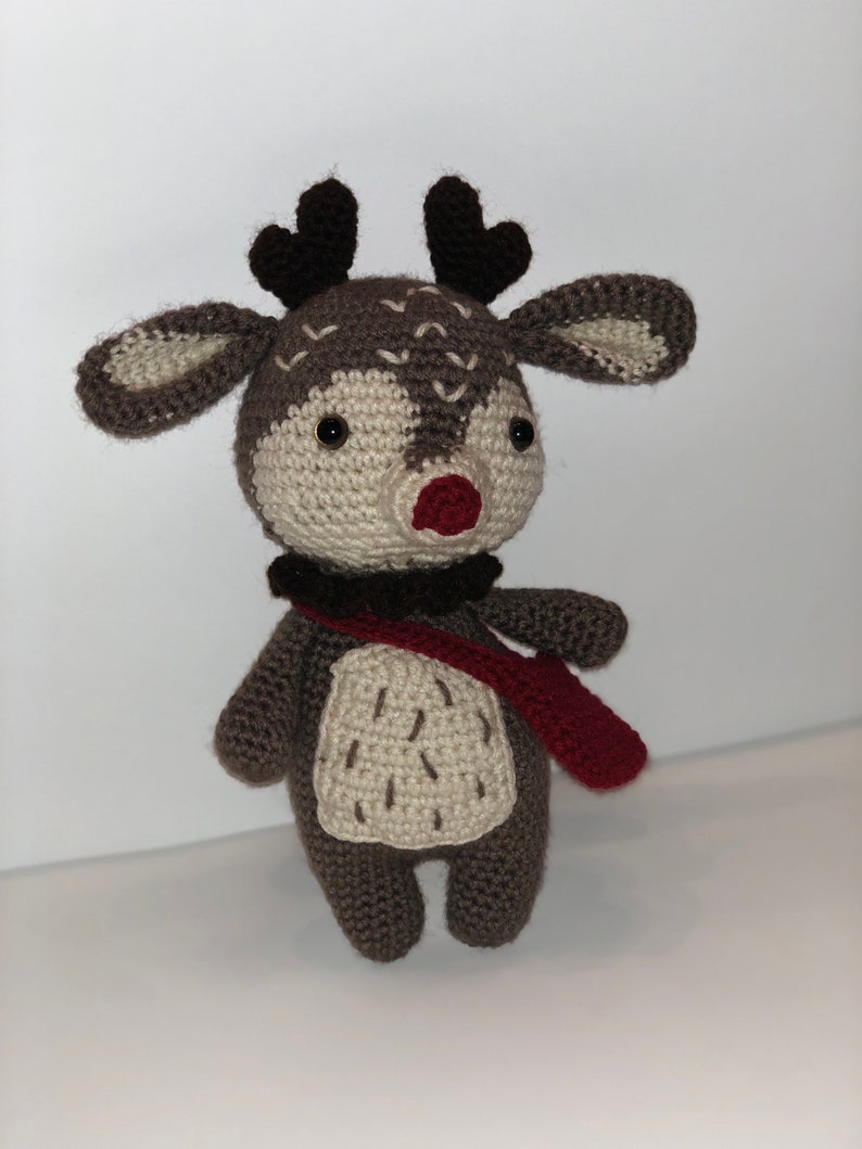 Renee the Reindeer (Christmas) - Crochet Plush Toy