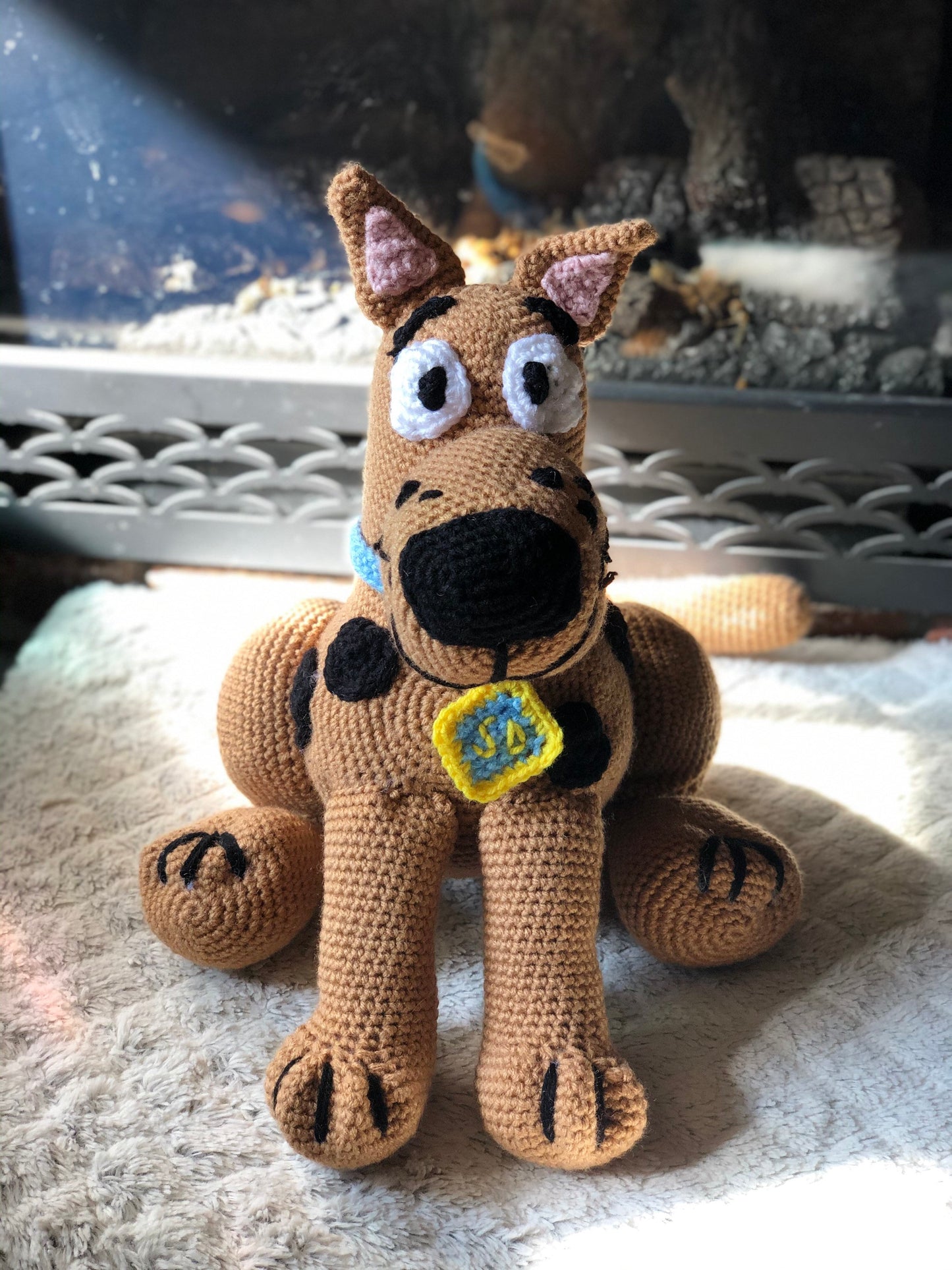 Scooby Doo inspired stuffed animal freeshipping - SimplyYarnCo