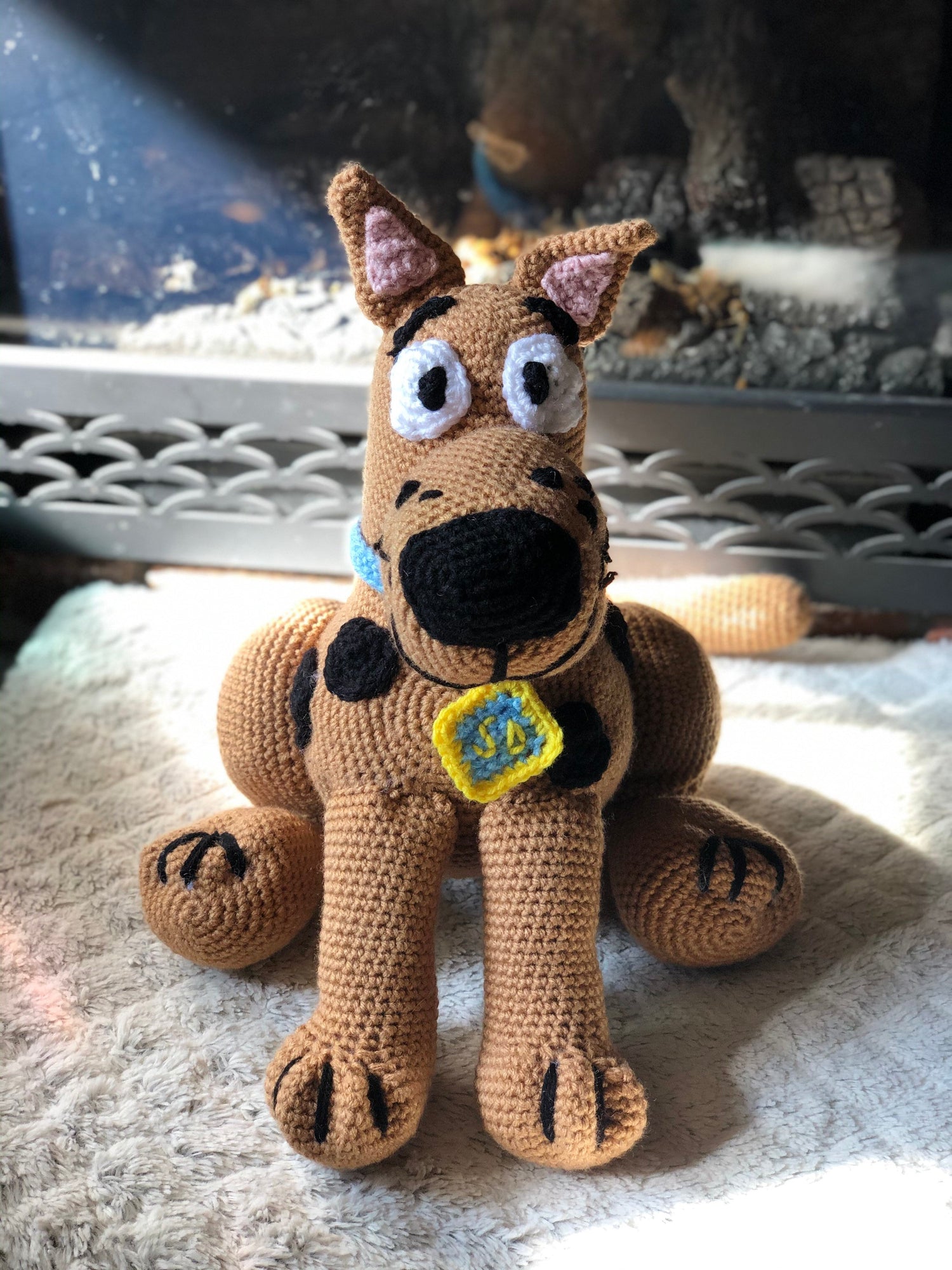 Scooby Doo inspired stuffed animal freeshipping - SimplyYarnCo