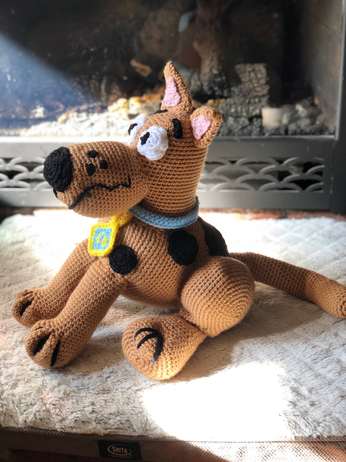 Scooby Doo inspired stuffed animal freeshipping - SimplyYarnCo