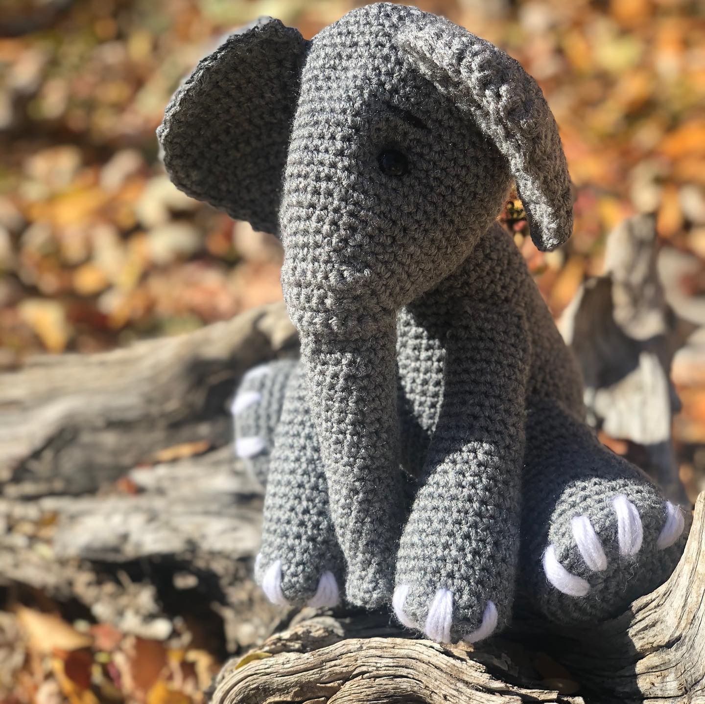 Ellie the Elephant - Crochet Plush Toy