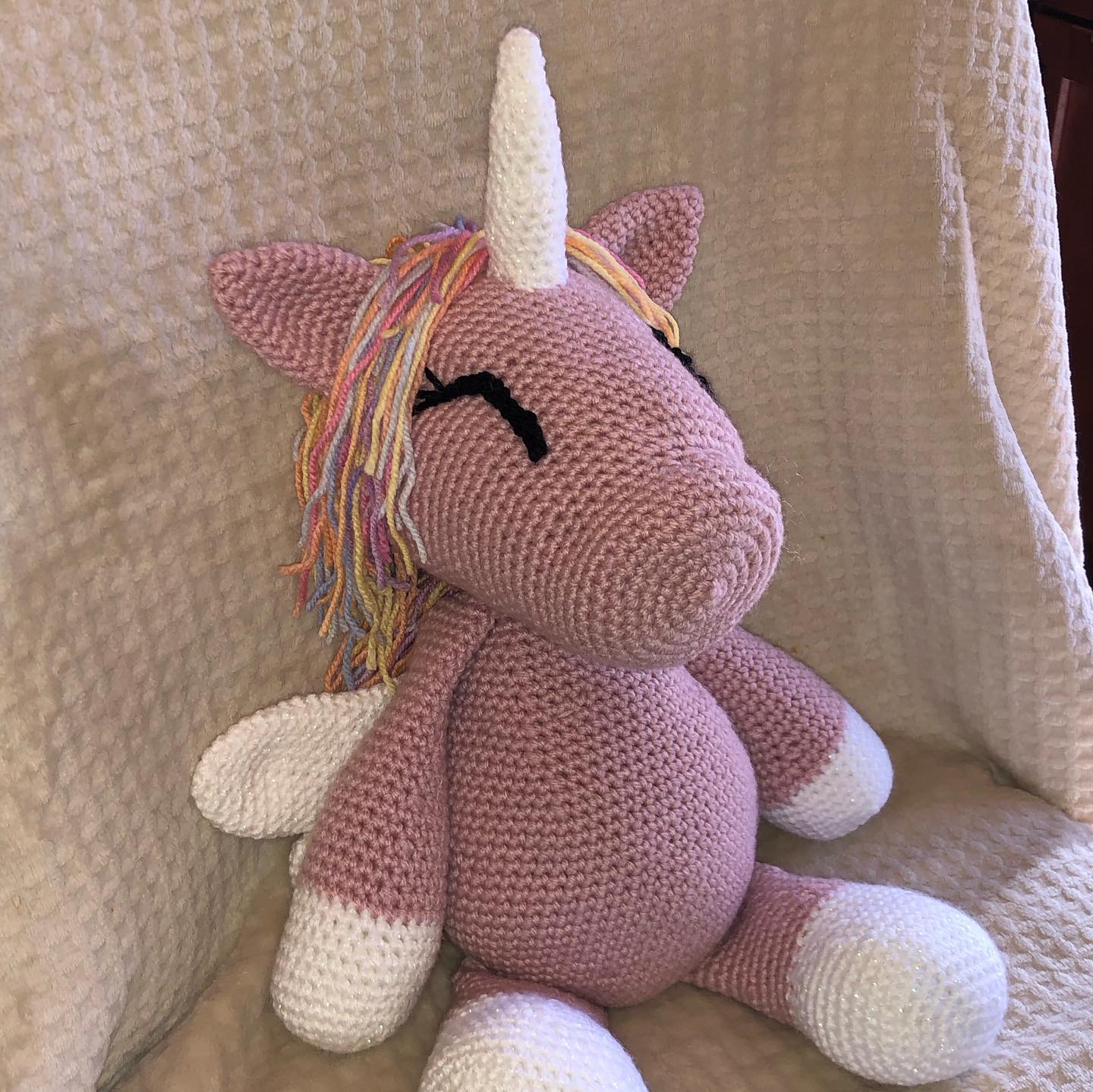 Unity the Unicorn - Crochet Plush Toy