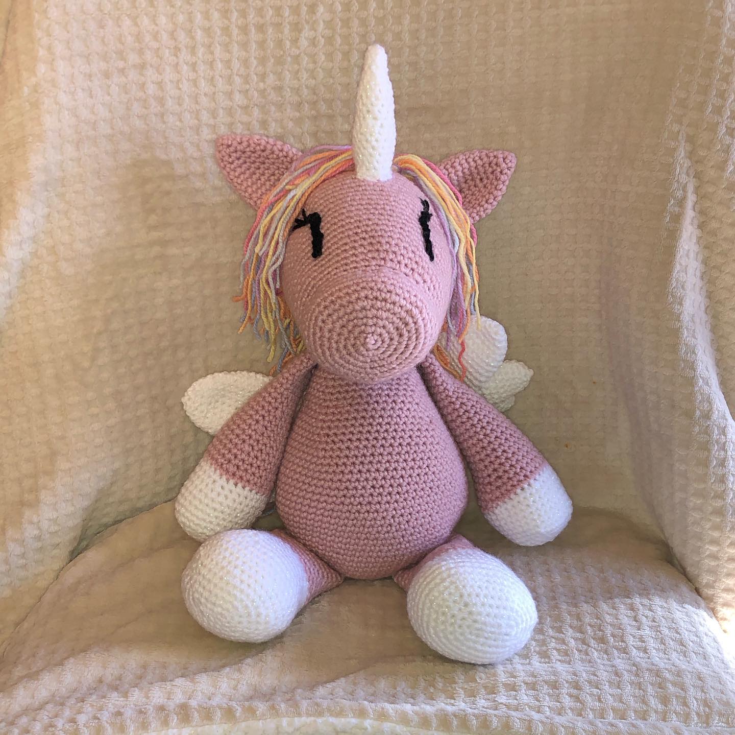 Unity the Unicorn - Crochet Plush Toy