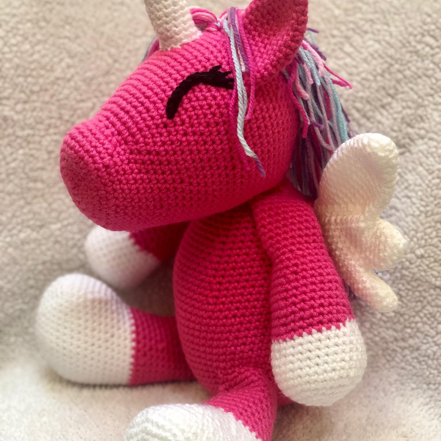 Unity the Unicorn - Crochet Plush Toy