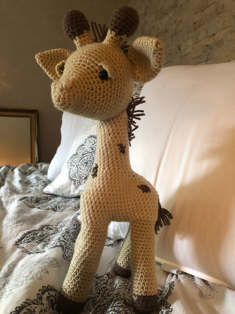 Joey the Giraffe - Crochet Plush Toy