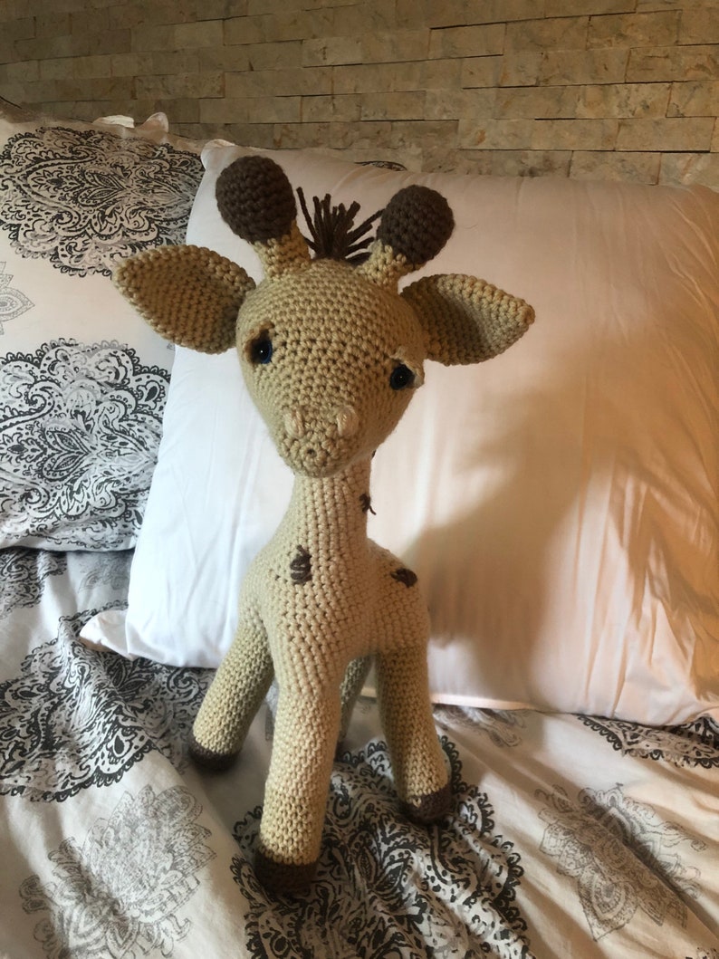 Joey the Giraffe - Crochet Plush Toy