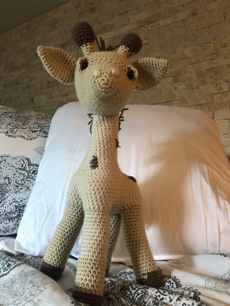 Joey the Giraffe - Crochet Plush Toy