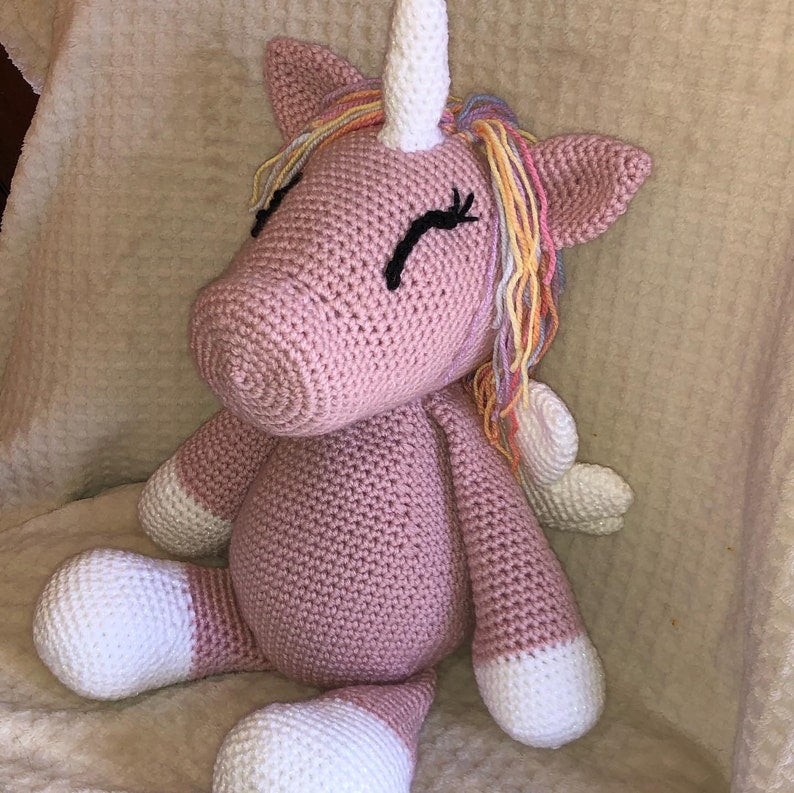 Unity the Unicorn - Crochet Plush Toy