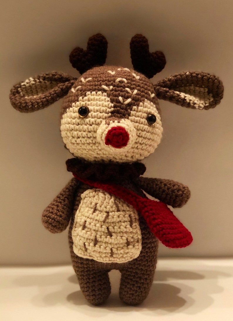 Renee the Reindeer (Christmas) - Crochet Plush Toy