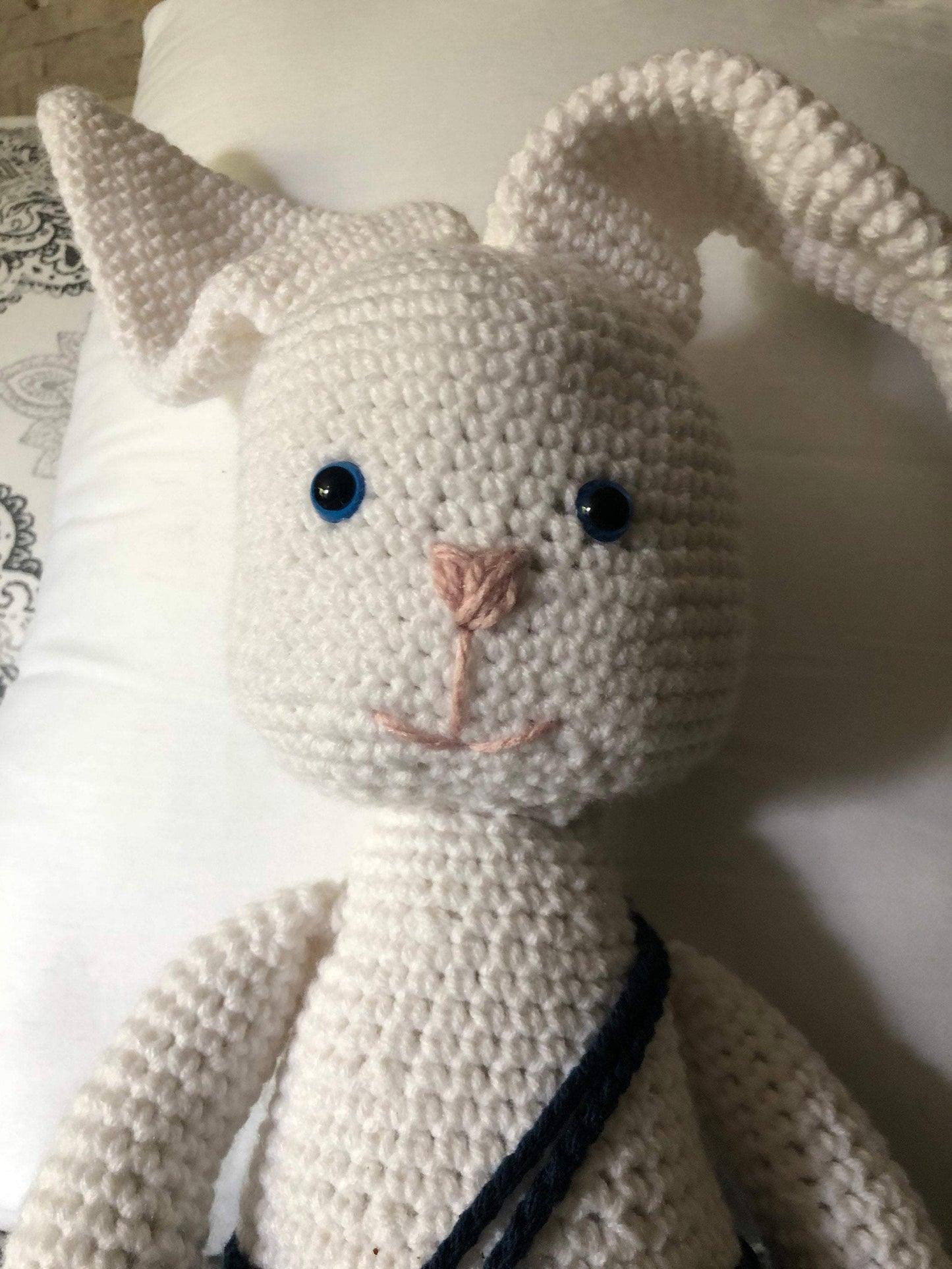 Buster the Bunny - Crochet Plush Toy