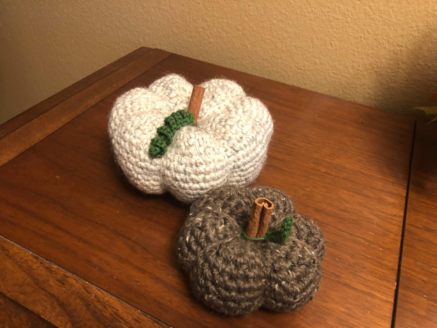 Handmade crochet pumpkin freeshipping - SimplyYarnCo