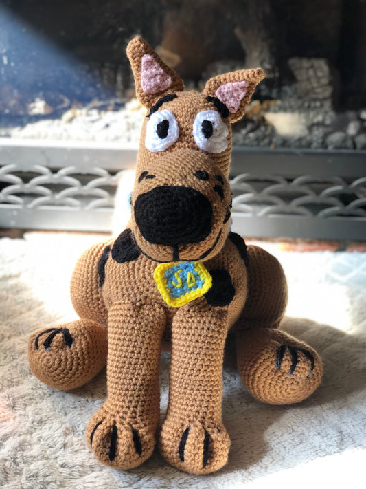 Scooby Doo inspired stuffed animal freeshipping - SimplyYarnCo