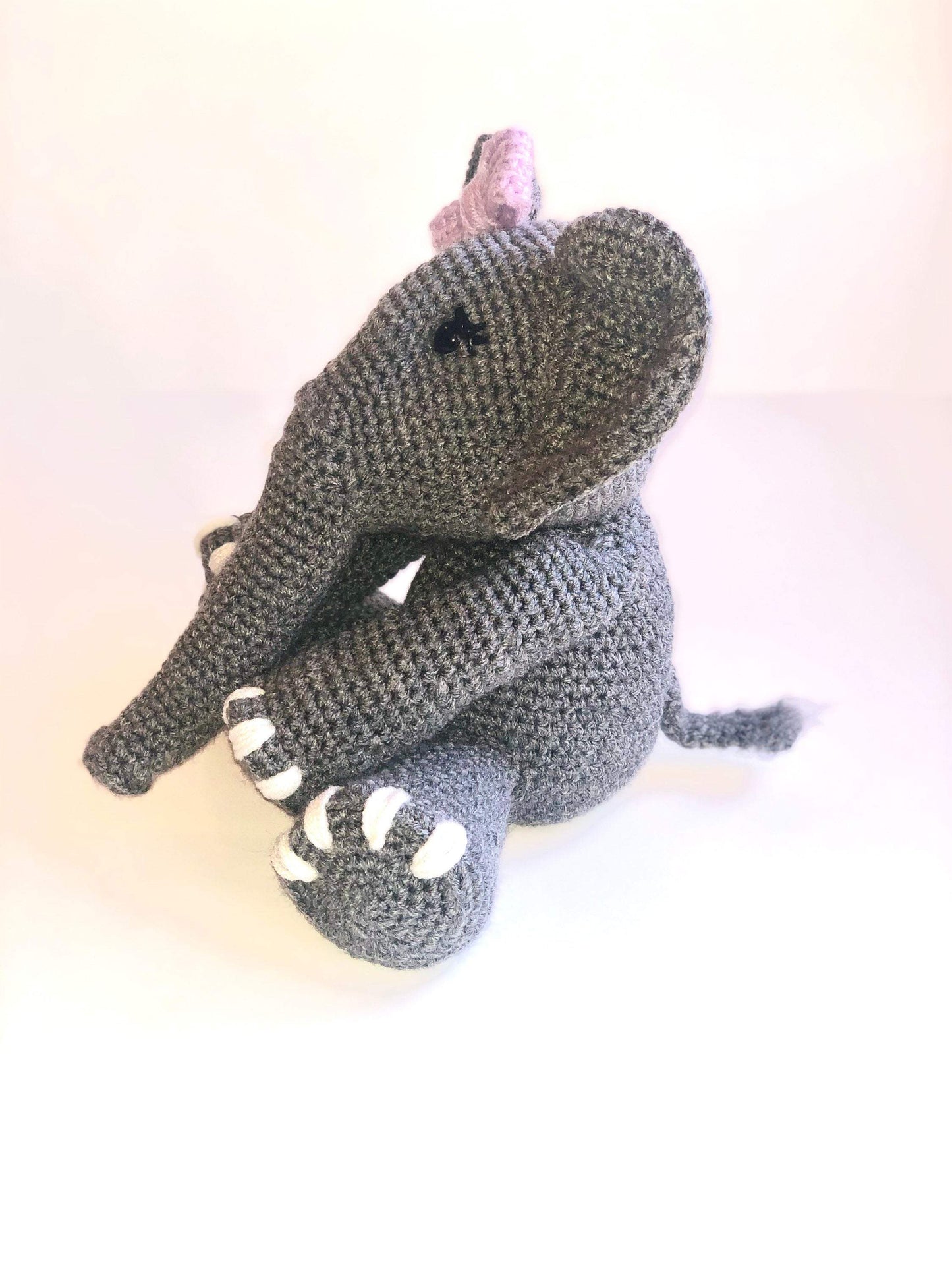 Ellie the Elephant freeshipping - SimplyYarnCo