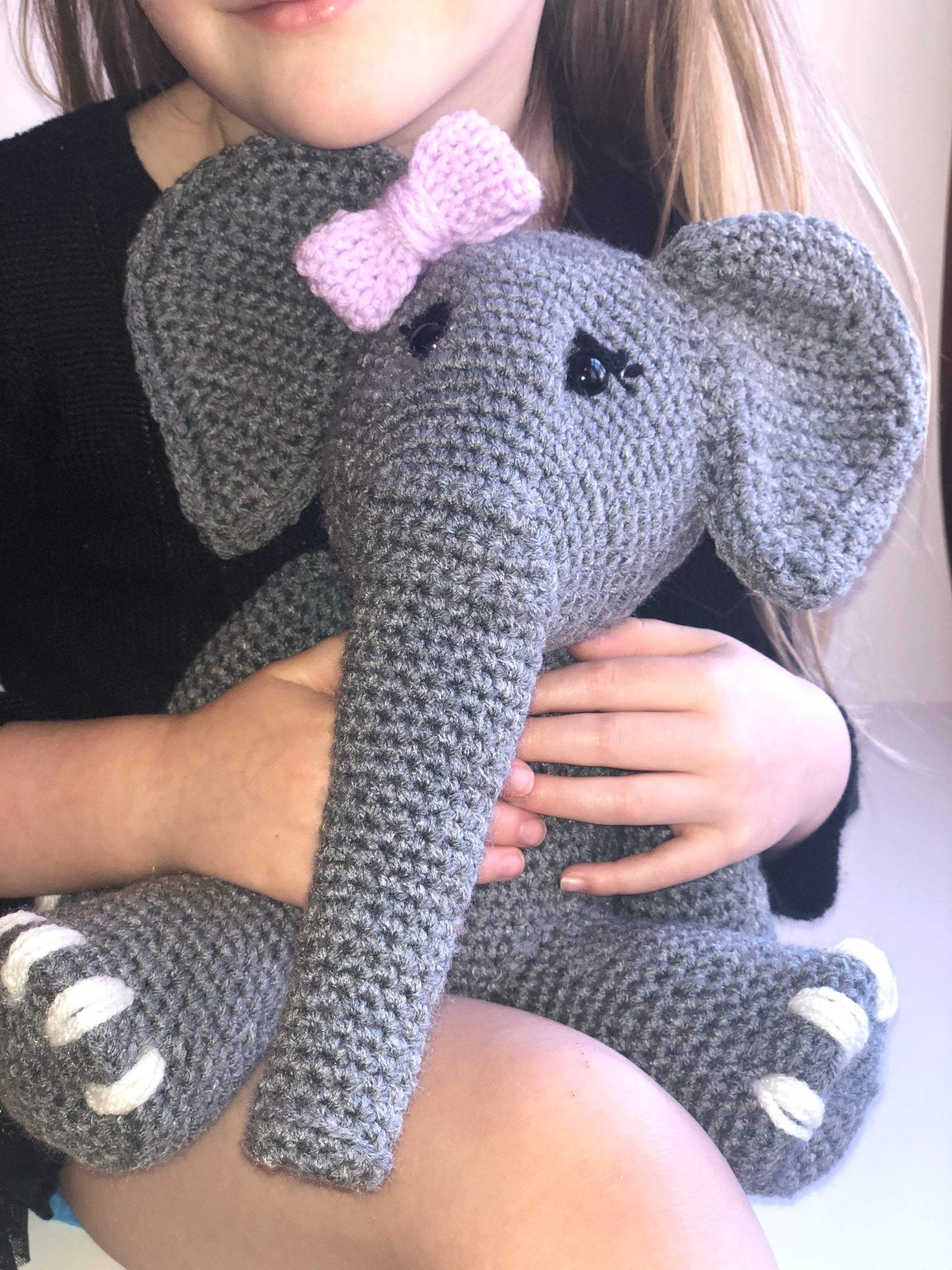 Ellie the Elephant freeshipping - SimplyYarnCo