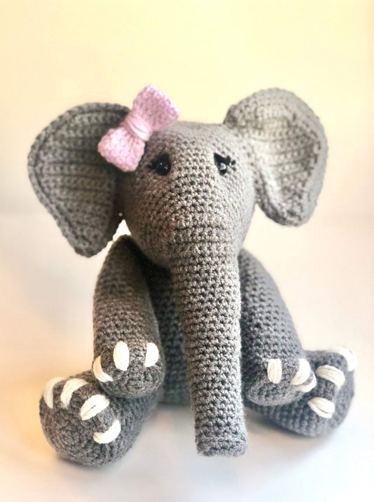 Ellie the Elephant freeshipping - SimplyYarnCo