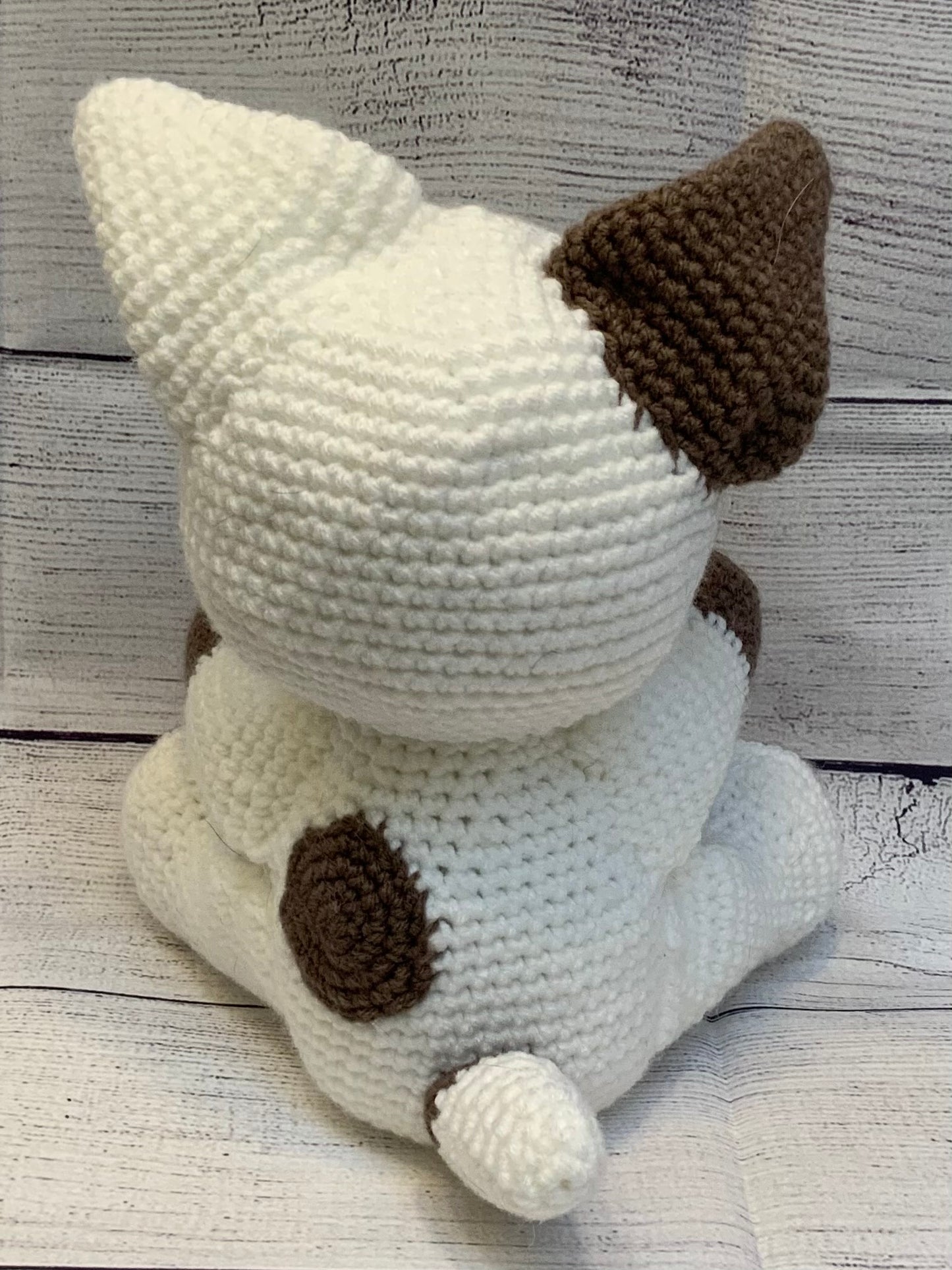 Adorable Handmade stuffed puppy dog, amigurumi, crochet, customization available freeshipping - SimplyYarnCo